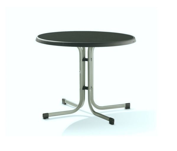 Boulevard-Klapptisch Ø 86 cm mecalit®-PRO Sieger Tischfreiheit