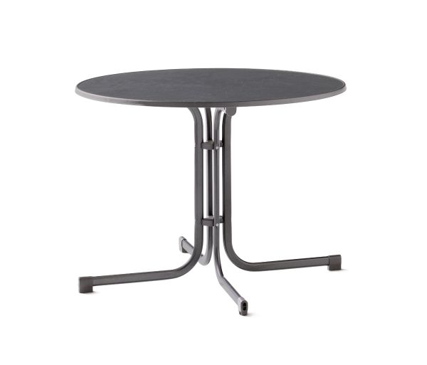 Boulevard-Klapptisch Mecalit-PRO rund Ø 100 cm