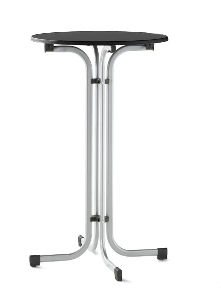 Klappbarer Stehtisch - ø 70 cm, 112cm Höhe Sieger Tischfreiheit