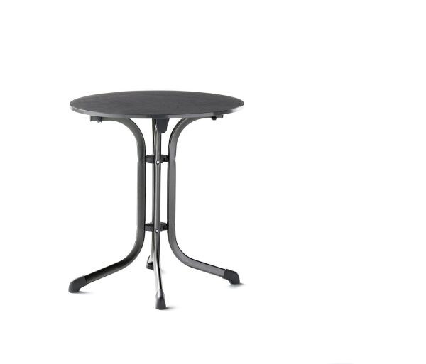 Boulevard-Klapptisch Ø 68 cm vivodur® Sieger Tischfreiheit