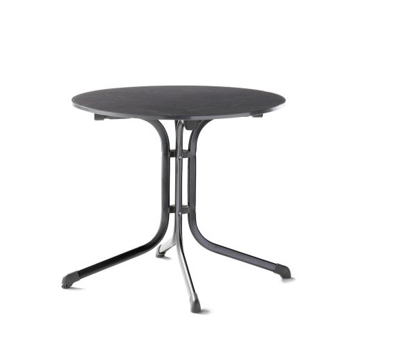 Boulevard-Klapptisch Ø 85 cm vivodur® Sieger Tischfreiheit