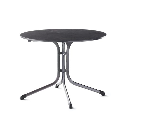 Boulevard-Klapptisch Ø 100 cm vivodur® Sieger Tischfreiheit
