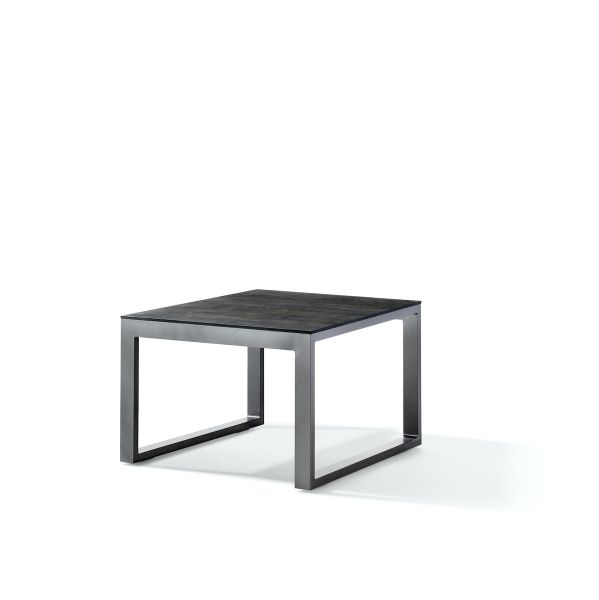 Loungetisch mit Polytec-Tischplatte 60x60 cm