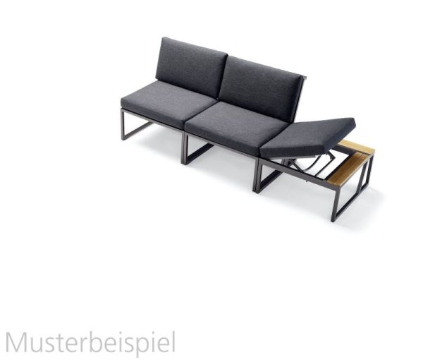 Balkon Set Havanna - Mit Liegefläche - 3 Sitzplätze